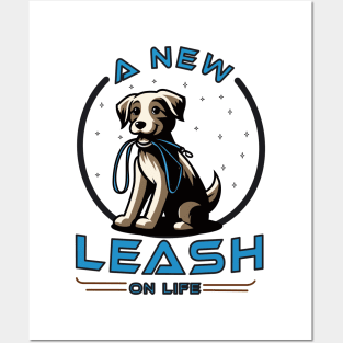 RESCUE DOGS: A new leash on life Posters and Art